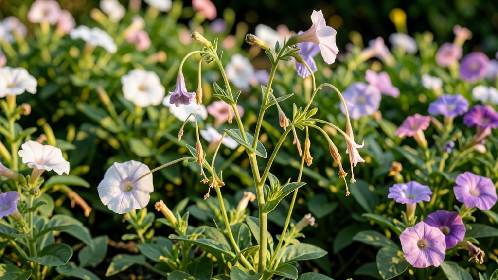 Pruning Techniques to Revive Leggy Petunias