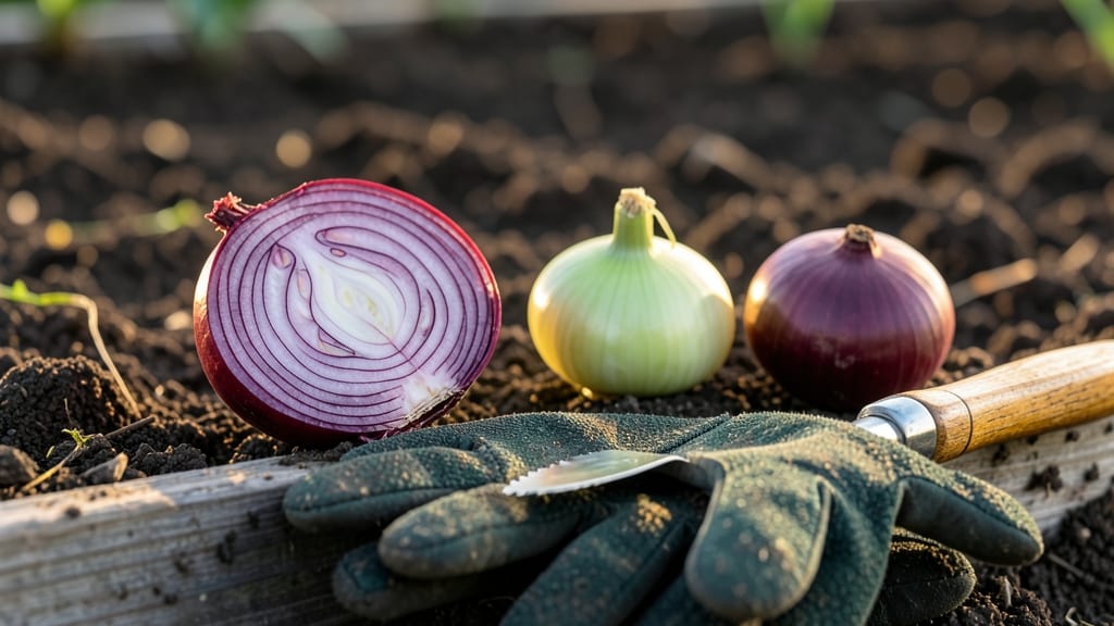 How to Know When to Harvest Red Onions: 3 Visual Cues for Perfect Timing