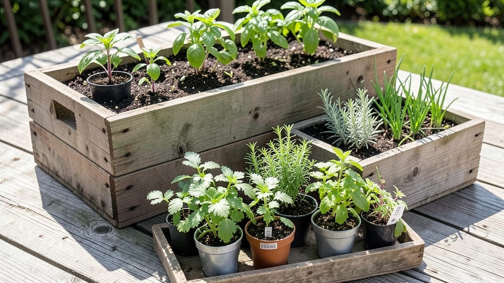How to Grow Herbs in Planter Boxes: Compact Garden Thrives With Year-Round Care