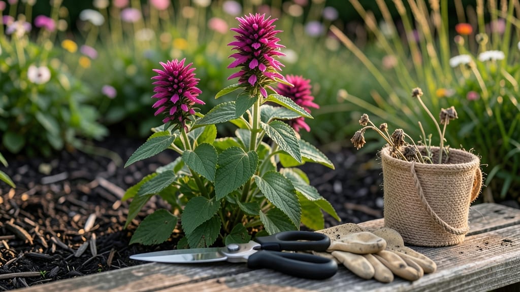 How to Deadhead Bee Balm Flowers: Pinch-Bloom Technique for Nonstop Summer Color