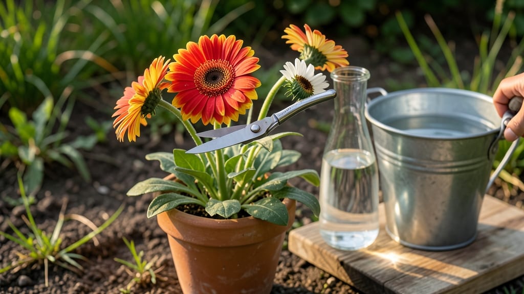How to Cut Daisies for a Vase: Sharp Angle Tricks for Long-Lasting Blooms