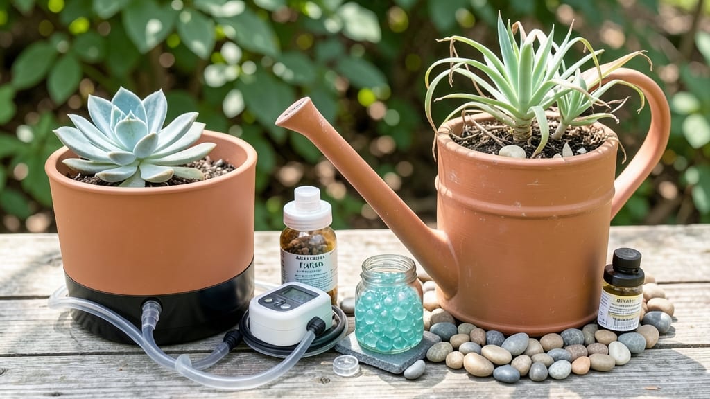 How to Keep Outdoor Plants Watered While Away: Self-Watering Hacks for Vacation-Proof Gardens