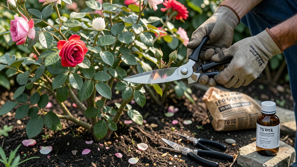 How to Make a Rose Bush Fuller: Prune and Fertilize for Lush, Blooming Abundance