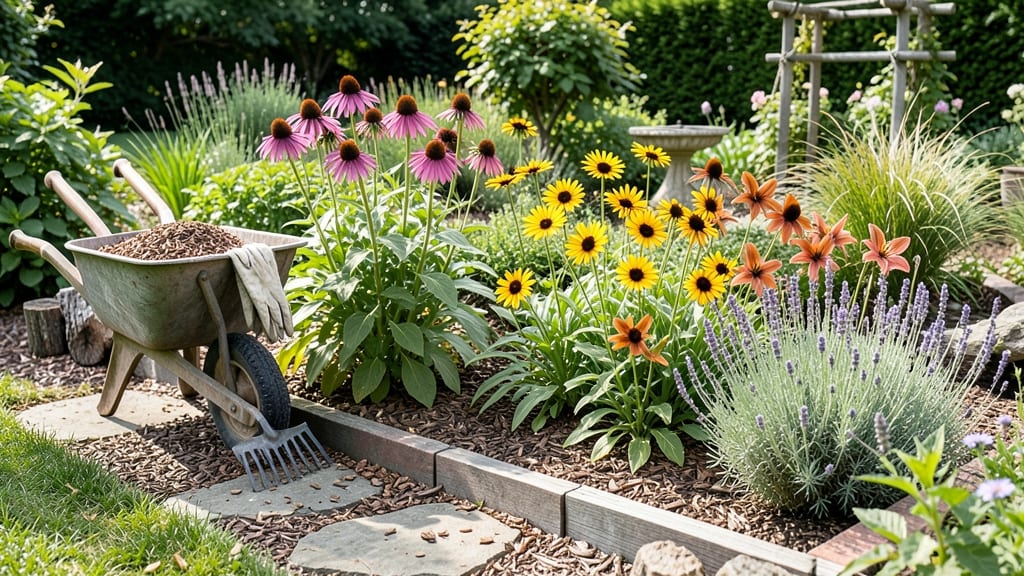 How to Landscape a Flower Garden: Season-Long Color With Low-Maintenance Layers