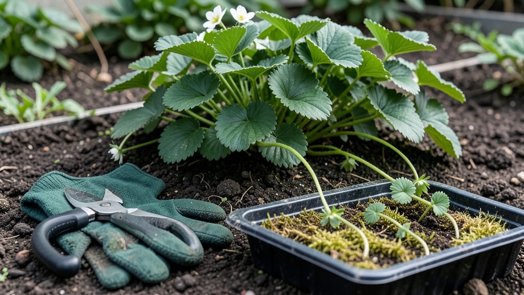How to Cut Runners Off Strawberry Plants: Sharp Cuts Prevent Root Stress
