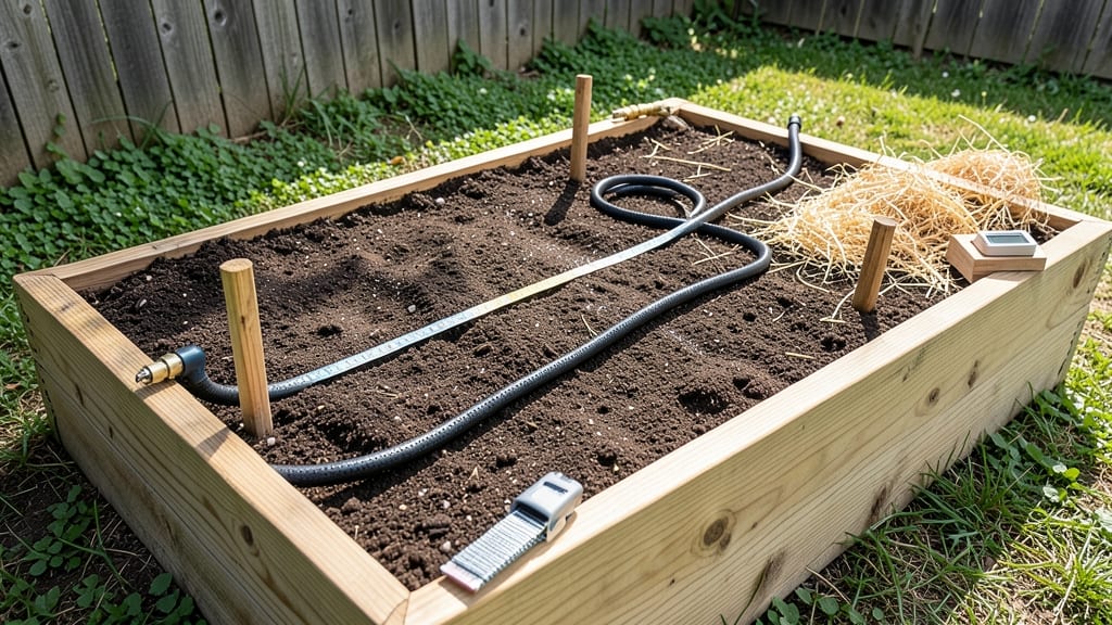 How to Install a Soaker Hose in a Raised Bed: Deep-Watering System for Thirsty Plants