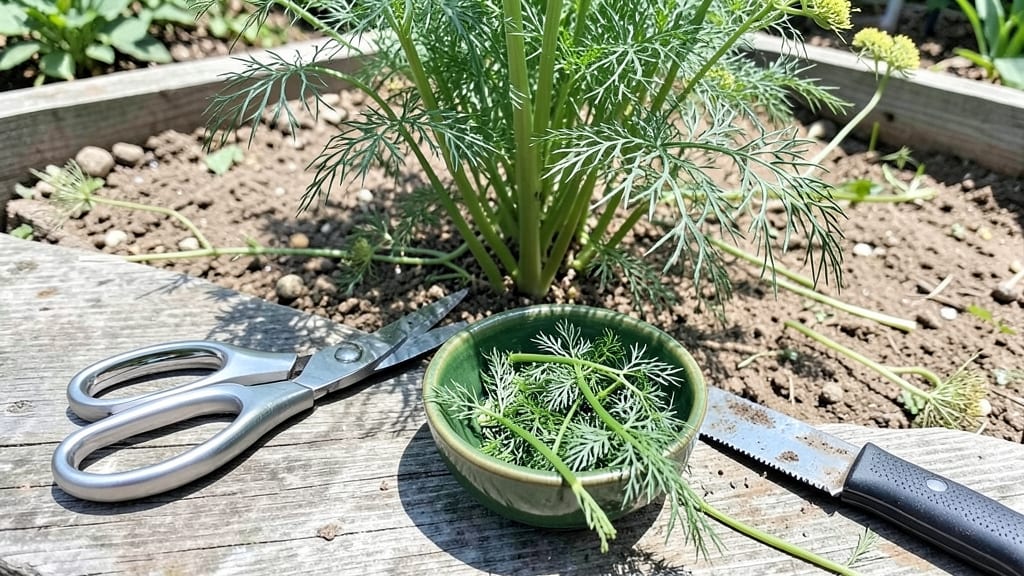 How to Harvest Dill Without Killing It: Snip-and-Grow Method for Bountiful Regrowth