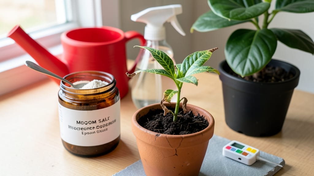 How to Add Magnesium to Plants: Soil Boost That Fixes Yellowing Leaves Fast