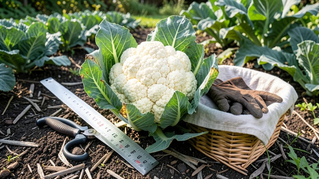 How to Know When to Pick Cauliflower: Curd Color, Size & Stem Test