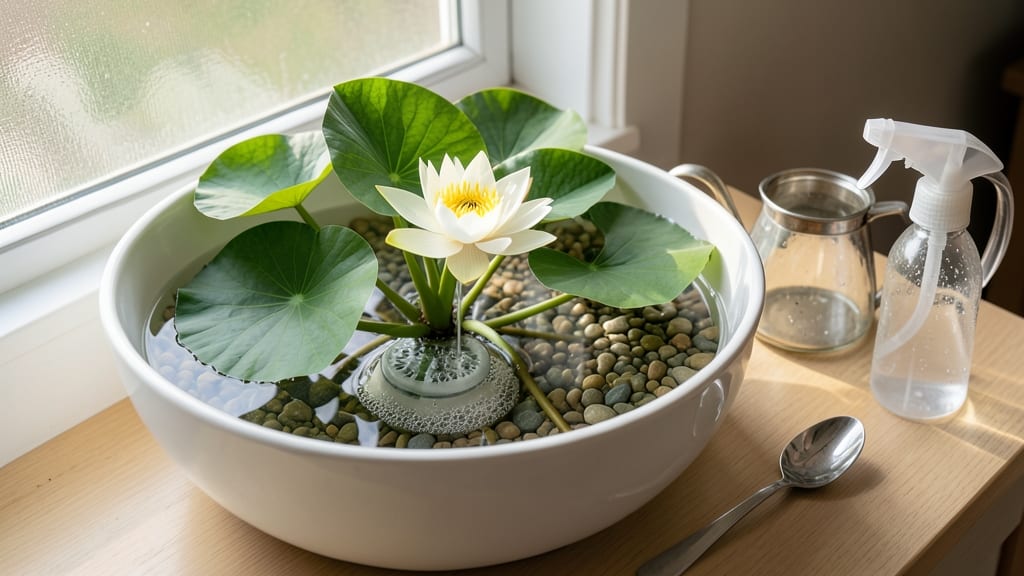 How to Grow Water Lilies in a Bowl Indoors: Compact Blooms Without the Pond