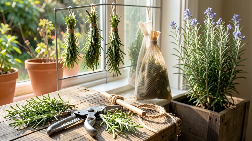 How to Harvest and Dry Rosemary: Flavor-Packed Bundles for Year-Round Spice