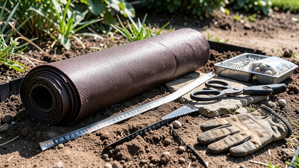 How to Lay a Weed Mat: Weed-Blocking Barrier for Low-Maintenance Gardens