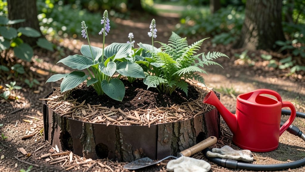 How to Make Tree Stump Planter: Upcycled Garden Oasis With Zero Waste