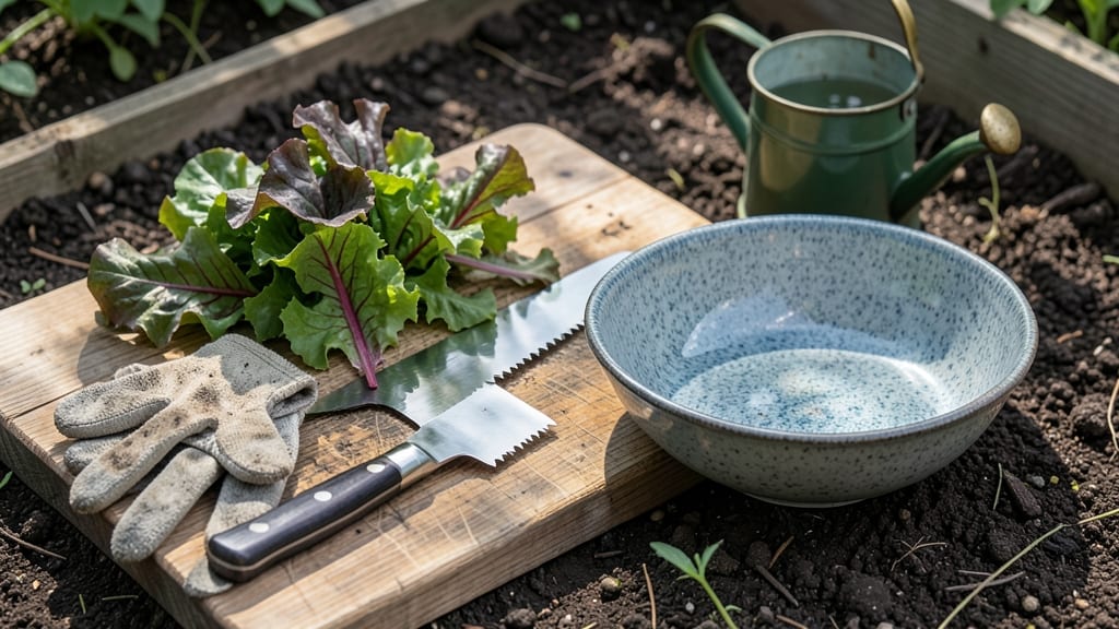 Spring Mix Lettuce Harvesting: 3 Perfect Timing Cues for Crisp Stems