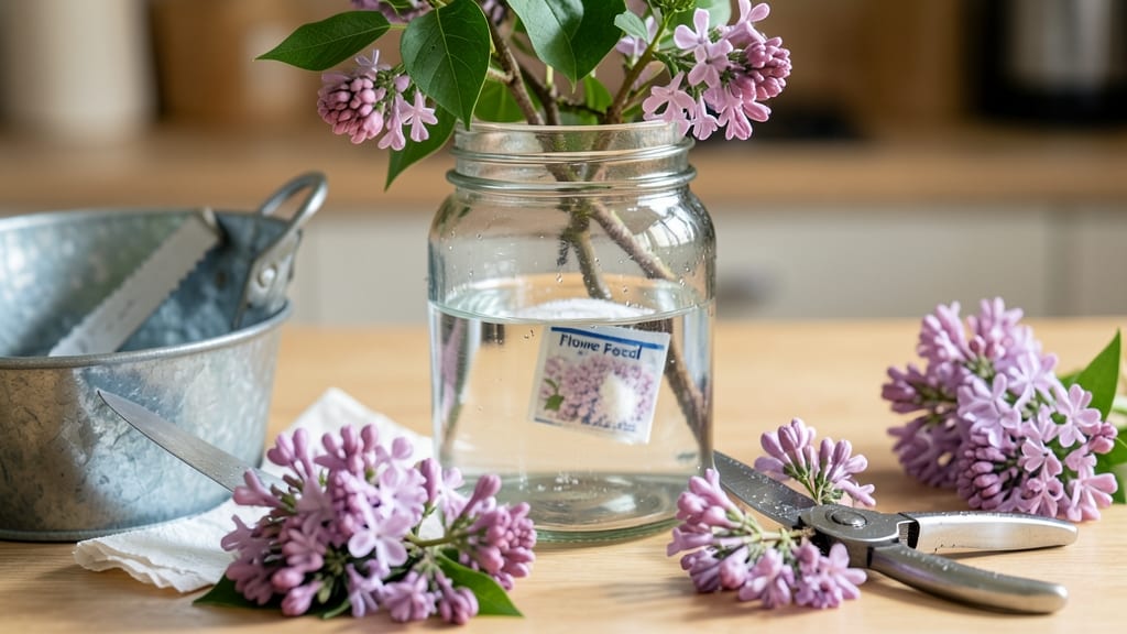 How to Keep Cut Lilacs from Wilting: Sugar Water Trick That Extends Beauty Days