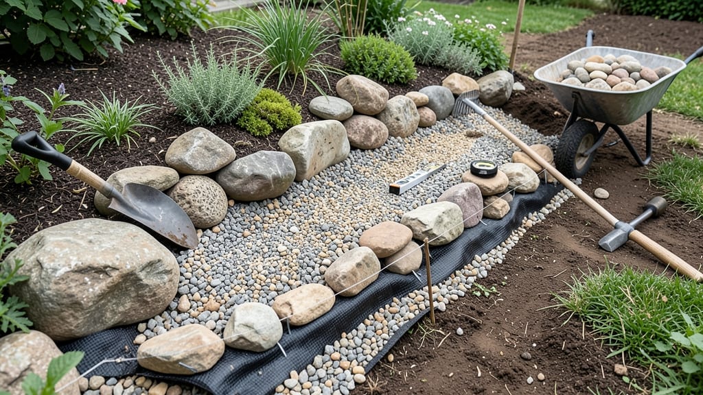 How to Build a Stone Flower Bed on a Slope: Terraced Layers for Dramatic Garden Elevation