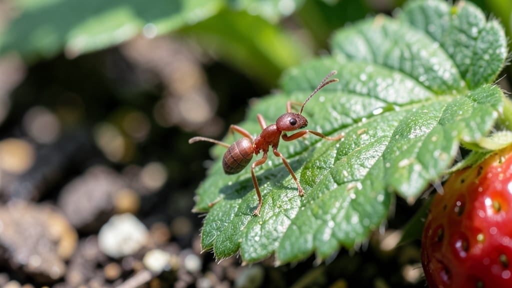 How to Keep Bugs from Eating Strawberries: Neem Oil Barrier That Confuses Pests Away
