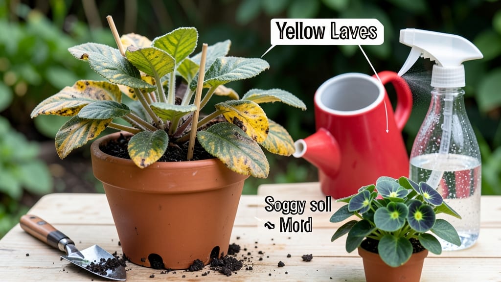 How to Fix Overwatered African Violet: Drain, Trim, and Revive Roots in 48 Hours