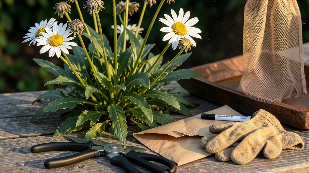 How to Harvest Shasta Daisy Seeds: When and How to Collect for Next Year’s Blooms