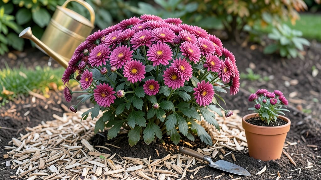 How to Keep Fall Mums Alive: Root Revival Through Cold Protection
