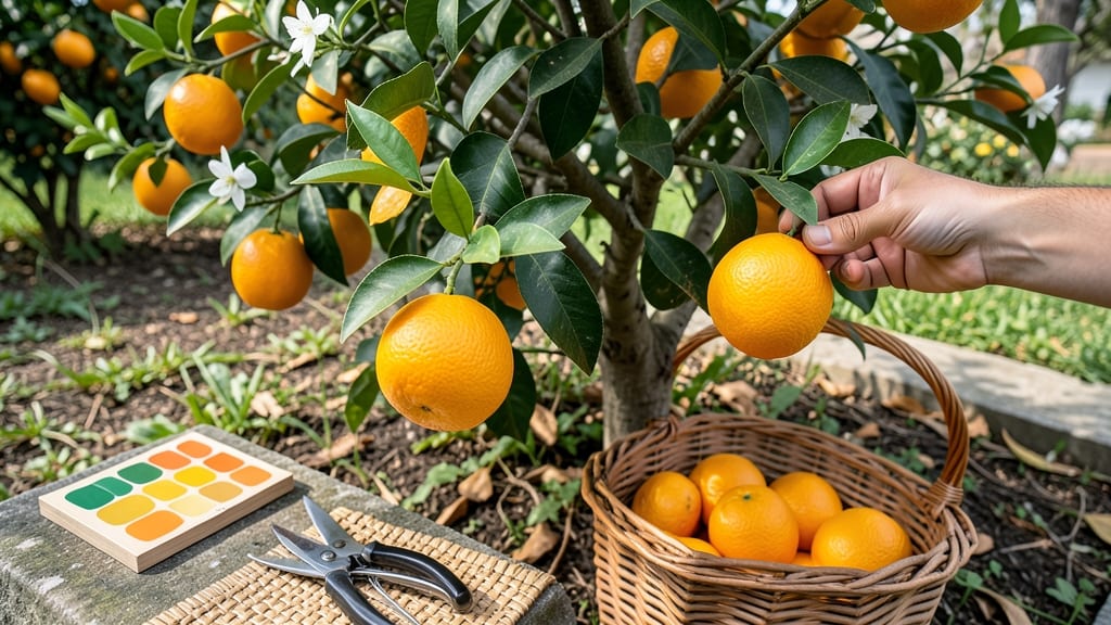 How to Know When to Pick Oranges: 3 Tactile Tests for Juicy Ripeness