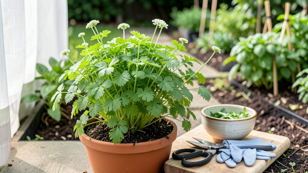 How to Pick Fresh Cilantro: Leaf Color, Stem Snap Test & Root Check