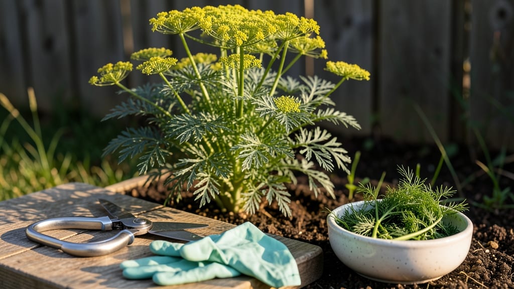 How to Cut Fresh Dill from Plant: Snip-and-Grow Method for Continuous Harvests