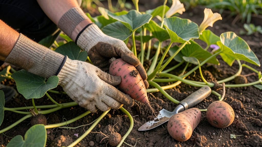 How to Know When to Pick Sweet Potatoes: Finger-Press Test for Perfect Sweetness