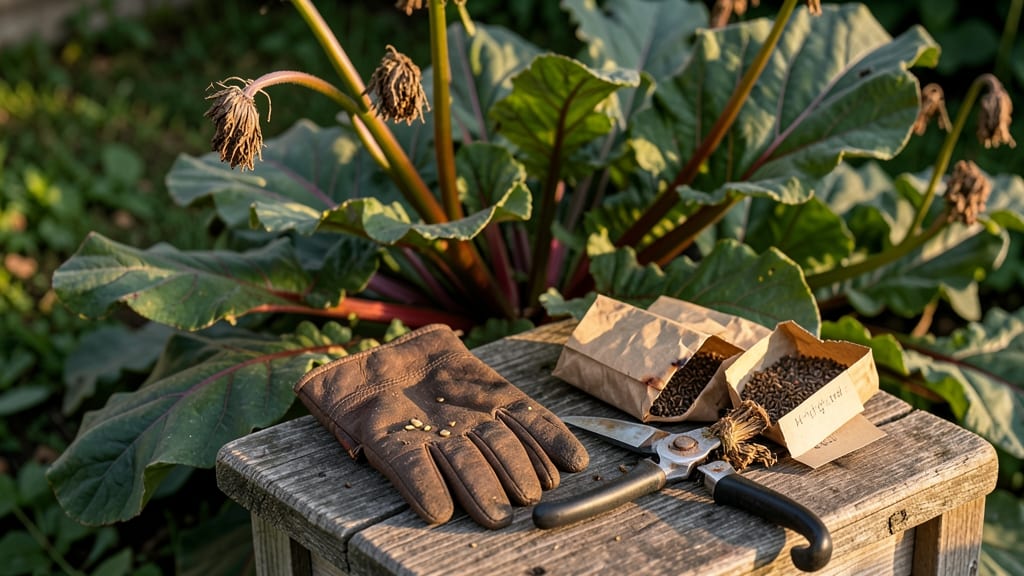 How to Collect Rhubarb Seeds: Patient Gardeners' Guide to Next Season's Harvest