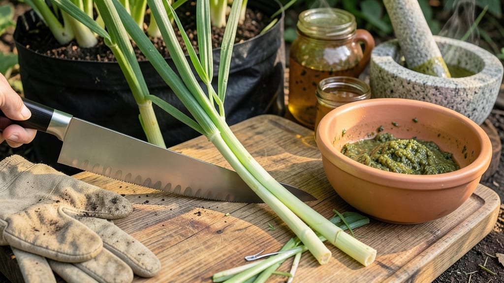 How to Harvest and Use Fresh Lemongrass: Stalk-by-Stalk Extraction for Bold Flavor