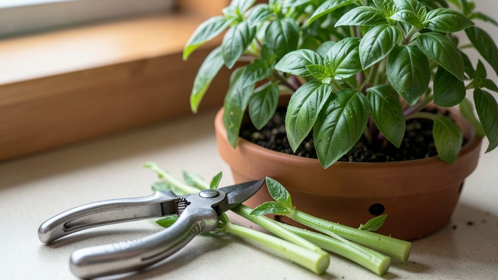 How to Grow Bushy Basil: Pinch and Prune for Nonstop Harvests