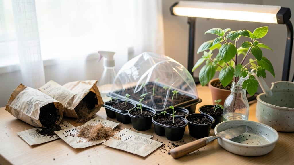 How to Grow Herbs from Seeds in Pots: Sunny Windowsill Starter Kit for Fresh Flavors