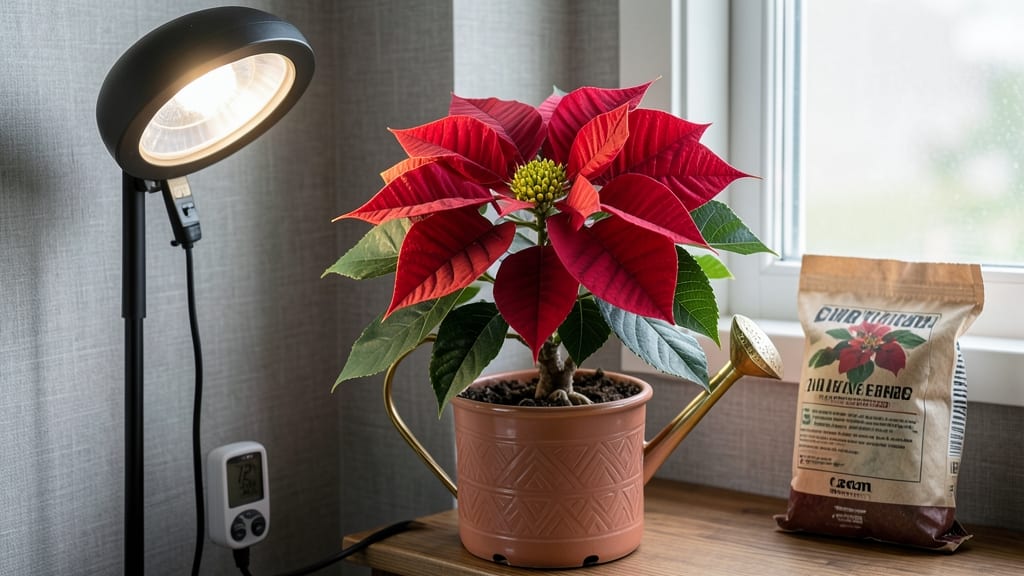 How to Keep Poinsettias Red: Bright Holiday Color All Winter Long