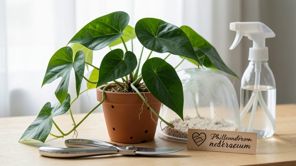 How to Cut Philodendron for Propagation: Stem-Cutting Success in Minutes