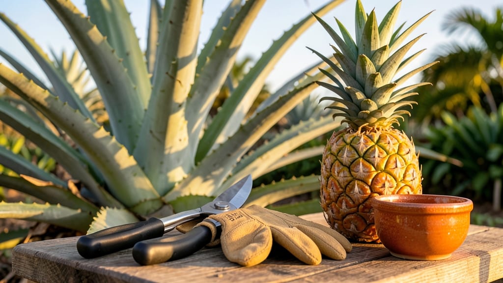 How To Pick Pineapple Off The Plant: Harvest Ready Cues and Gentle Twist Technique