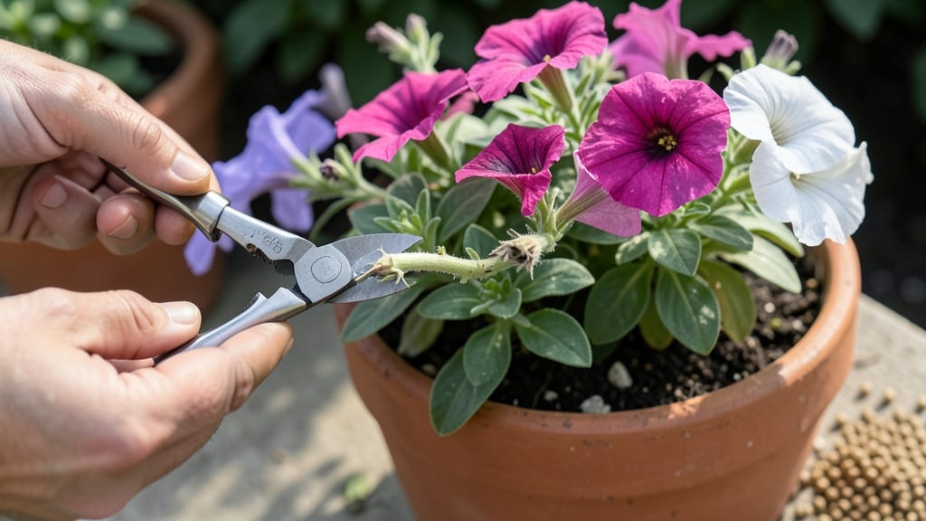 How to Keep Petunias Bushy: Pinch and Prune for Nonstop Colorful Blooms