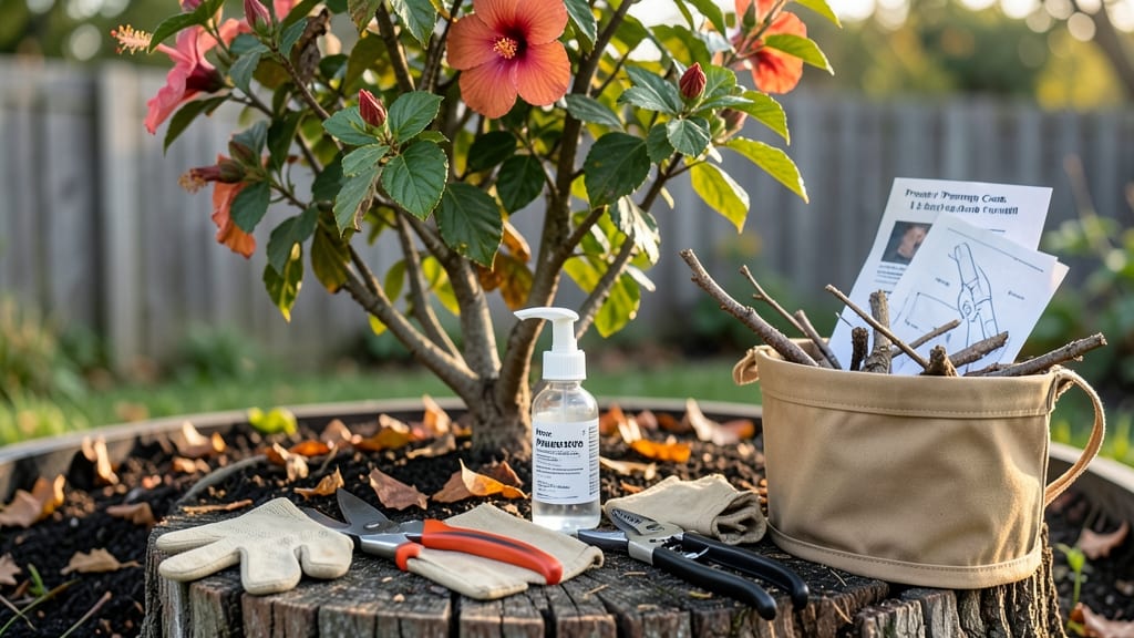 How to Cut Hibiscus for Winter: Prune for Bushier Growth and Spring Revival