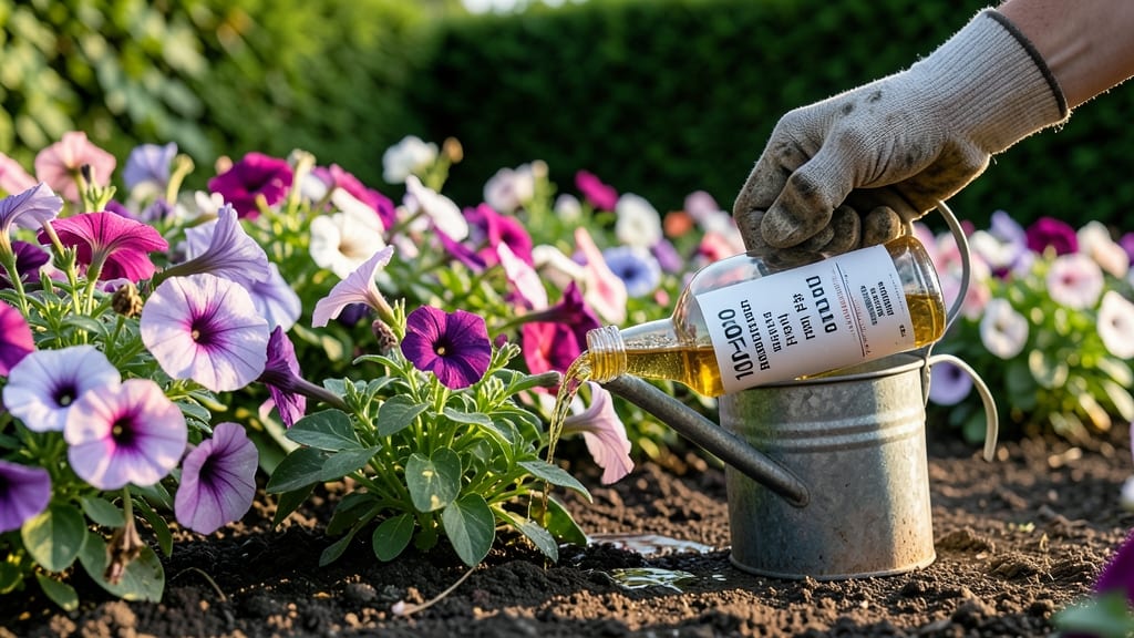Fertilizer Routine for Nonstop Blooming Petunias
