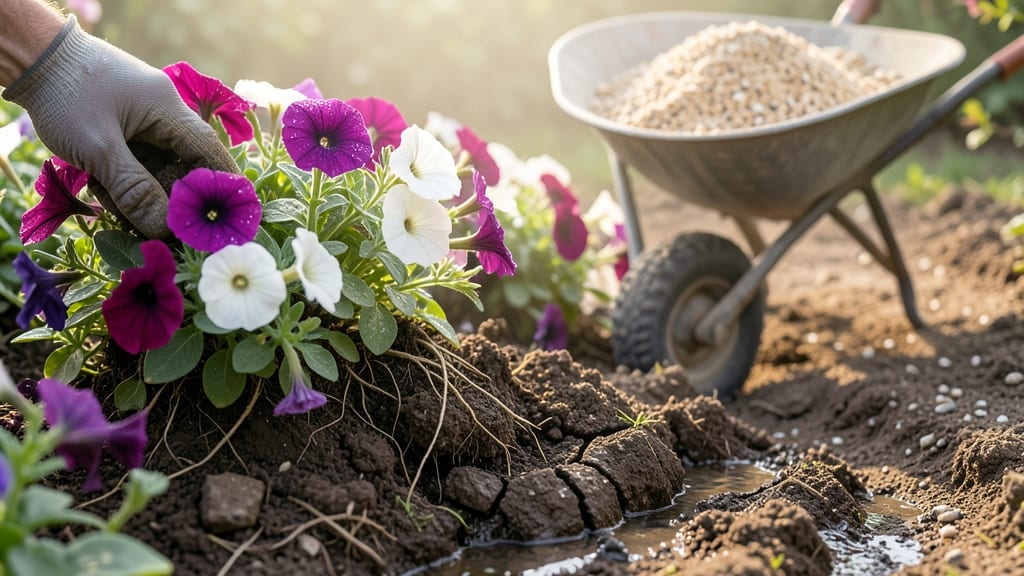 Soil Mix Secrets for Stronger Petunia Roots