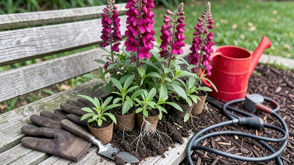How to Grow Tall Snapdragons: Spacing and Staking Secrets for Towering Blooms